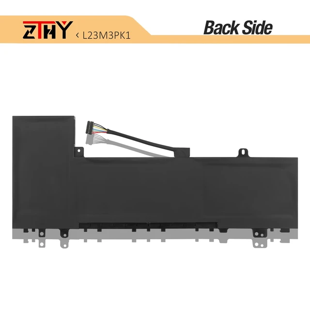 Alt view image 6 of 7 - L23N3PK1 L23B3PK1 Laptop Battery for Lenovo IdeaPad Slim 5-14IMH9 5-14AHP9 IdeaPad Slim 5-14IRU9 5-14Q8X9 5-15IRU9 5-15IRH9 5-15IRH9R 5-16IMH9 5-16AHP9 5-16IRU9 Battery L23M3PK1 L23D3PK1 L23X3PK1 57Wh