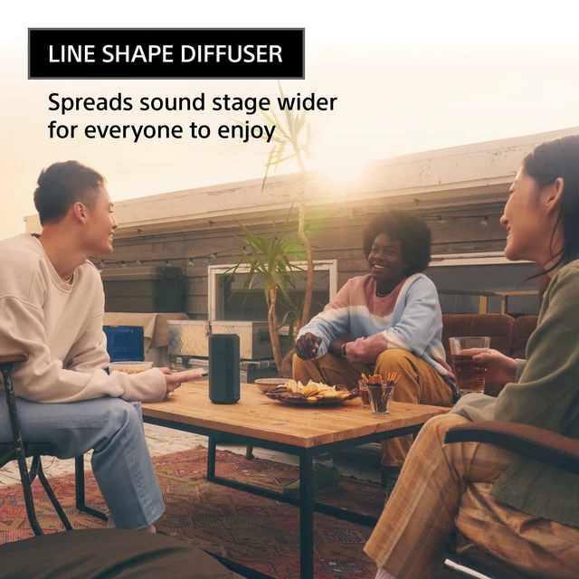 Alt view image 2 of 7 - SRS-XE300 X-Series Wireless Portable-Bluetooth-Speaker, IP67 Waterproof, Dustproof and Shockproof with 24 Hour Battery, Blue