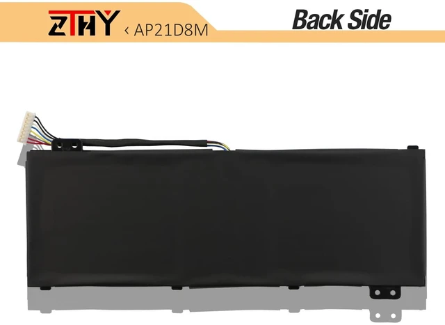 Alt view image 6 of 7 - AP21D8M Laptop Battery Replacement for Acer Nitro 5 AN515-46 AN515-47 AN515-58 AN515-58-56CL AN515-58-766R AN515-58-72QR, Nitro V 15 ANV15-51, Nitro 16 AN16-51 AN16-51-74BV AN16-51-76BS 57.48Wh