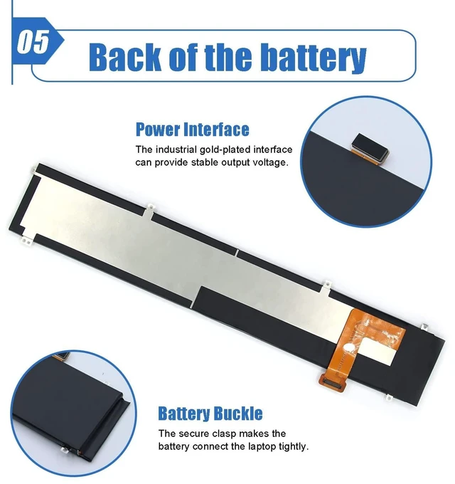 Alt view image 6 of 6 - RC30-0248 Laptop Battery Replacement for Razer Blade Advanced 15 2018 RZ09-02386 2019 RTX 2060 2020 RZ09-0330 2021 RZ09-0367 Series 15.4V 5209mAh 80Wh Compatible with RZ09-02386 RZ09-02888