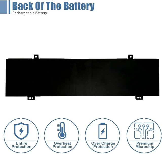 Alt view image 4 of 6 - C41N2302 Laptop Battery Replacement for Asus TUF Gaming A14 FA401WV ROG Zephyrus G14 GA403 GA403UP GA403WW Series 0B200-04460000 15.48V 73Wh 4716mAh