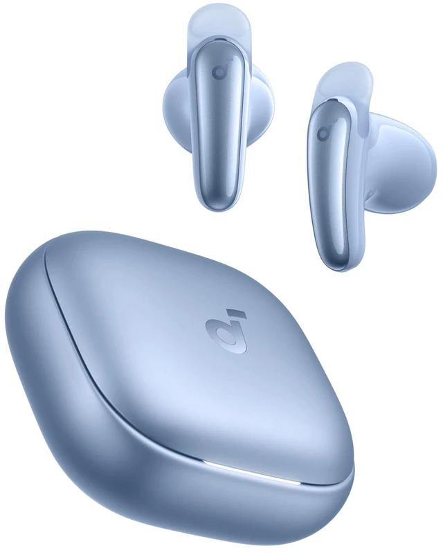 Main image of Liberty Buds by Anker Wireless Earbuds with Adaptive ANC Semi-in-ear design with removable ear fins, fast charging, translation support, and up to 30 hours of playtime