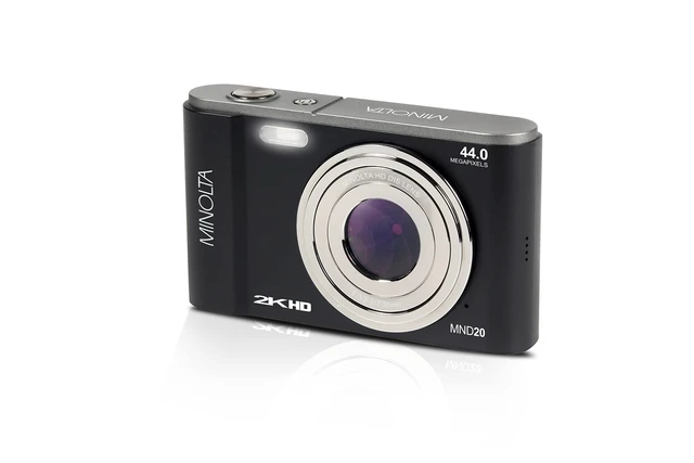Alt view image 6 of 7 - MND20 44 MP 2.7K Ultra HD Digital Camera (Black) Waterproof design captures photos and HD video at the beach, pool and on outdoor adventures