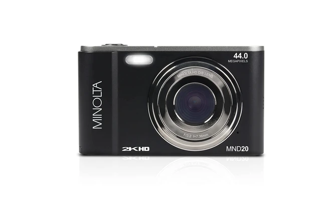 Alt view image 7 of 7 - MND20 44 MP 2.7K Ultra HD Digital Camera (Black) Waterproof design captures photos and HD video at the beach, pool and on outdoor adventures
