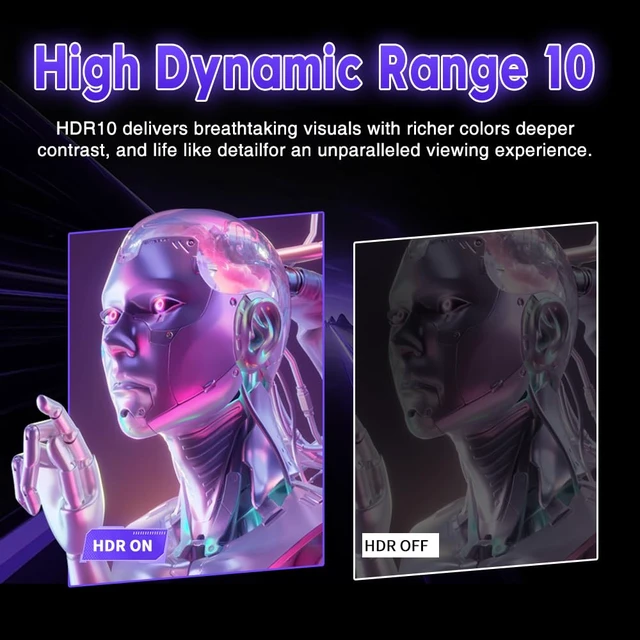 Alt view image 5 of 7 - 24 Inch Gaming Monitor 1080p 144hz, VA 1ms FHD Computer Monitor 100% sRGB, Bluelight Filter, HDMI & VGA Port, Support Wall Mount