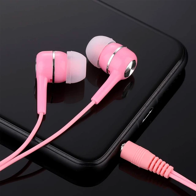 Alt view image 5 of 7 - Bulk Earbuds Headphones 100 Pack Multi Colored for School Classroom Students Kids Child Teen-Multicolor