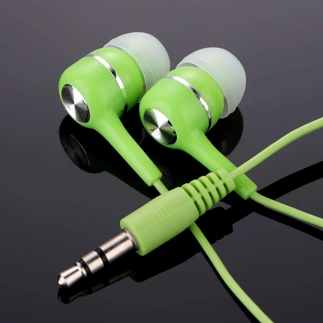 Alt view image 4 of 7 - Bulk Earbuds Headphones 100 Pack Multi Colored for School Classroom Students Kids Child Teen-Multicolor