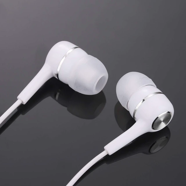 Alt view image 5 of 7 - Bulk Earbuds Headphones 100 Pack for School Classroom Kids, Wholesale Durable Wired Earphones Class Set to Students Teens and Adult (White)