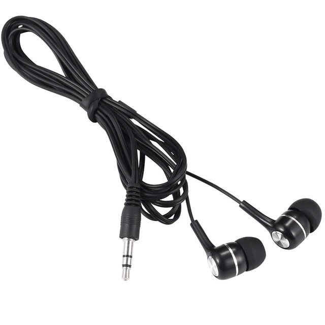 Alt view image 4 of 7 - Bulk Earbuds Headphones 100 Pack for School Classroom Kids, Wholesale Durable Wired Earphones Class Set to Students Teens and Adult (Black)