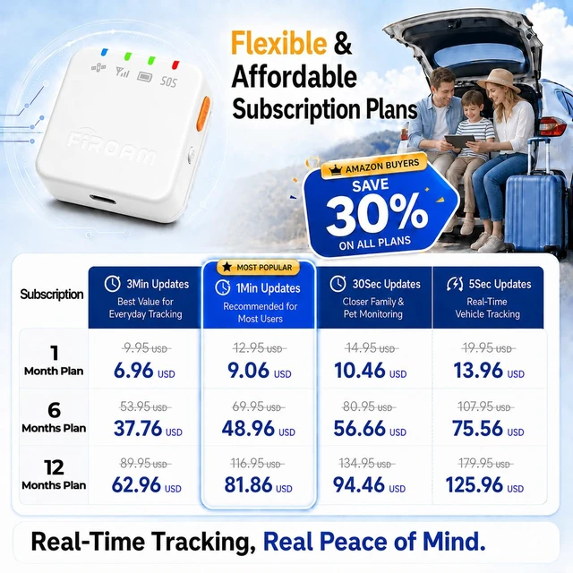 Alt view image 6 of 7 - QuadTrack Hidden GPS Tracker for Vehicles, Kids & Assets Real-Time Tracking, 4G LTE, 3-Year Standby Battery, Geo-Fence, SOS, iOS & Android, Built-in Global 4G eSIM for 200+ Countries