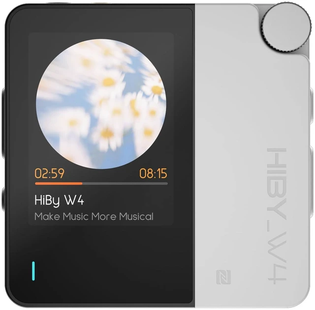 Main image of W4 Bluetooth Headphone Amplifier USB DAC, BT 5.4 & NFC, aptX Lossless LDAC, Dual DAC, DSD512 PCM 768kHz, 2-Inch Touch Screen, CVC Noise Reduction, 3.5mm & 4.4mm Balanced Output