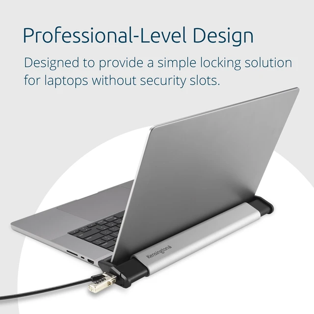 Alt view image 6 of 6 - MacBook and Surface Laptop Locking Station with Combination Lock, MacBook Air and MacBook Pro Locks with 6 Foot Cable, Laptop Security Lock, K62856WW
