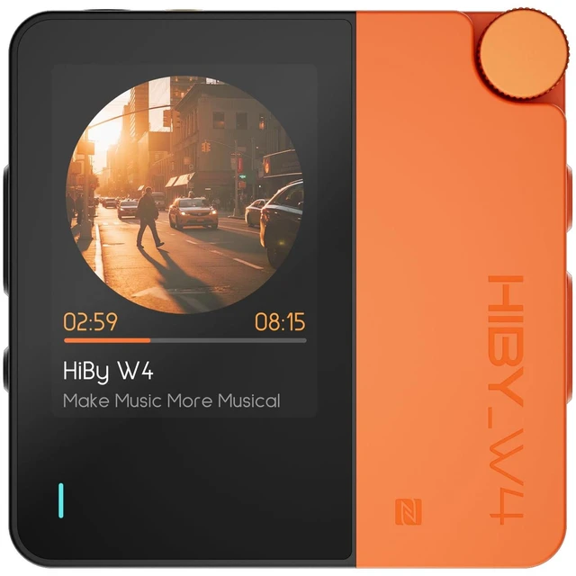 Main image of W4 Bluetooth Headphone Amplifier USB DAC, BT 5.4 & NFC, aptX Lossless LDAC, Dual DAC, DSD512 PCM 768kHz, 2-Inch Touch Screen, CVC Noise Reduction, 3.5mm & 4.4mm Balanced Output