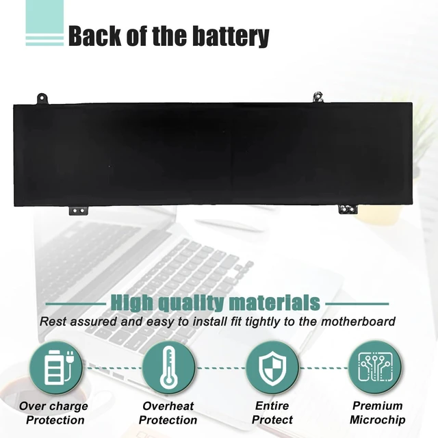 Alt view image 5 of 7 - C41N2303 Battery for ASUS ROG Zephyrus G16 GU605M GA605 GU605MV GU605MI GU605MV TUF Gaming A16 FA608 FA608WU FA608WV FA608WI Series 0B200-04450000 15.48V 90Wh 5814mAh