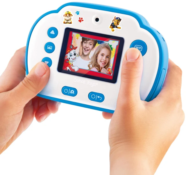 Alt view image 6 of 7 - Paw Patrol My First Instant Camera; Photo, selfie, and video functions; Ink free printing; Frames and filters can be added digitally; Stickers and markers can be added after printing- Exclusive