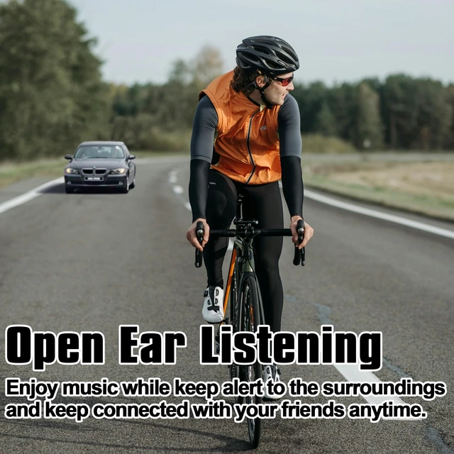 Alt view image 3 of 7 - IPX8 Waterproof Bone Conduction Headphones Swimming Underwater Bluetooth Headsets with MP3 Player Open Ear Headsets with Mic Wireless Earphones Built-in 32GB Memory for Running Cycling Gym Workouts