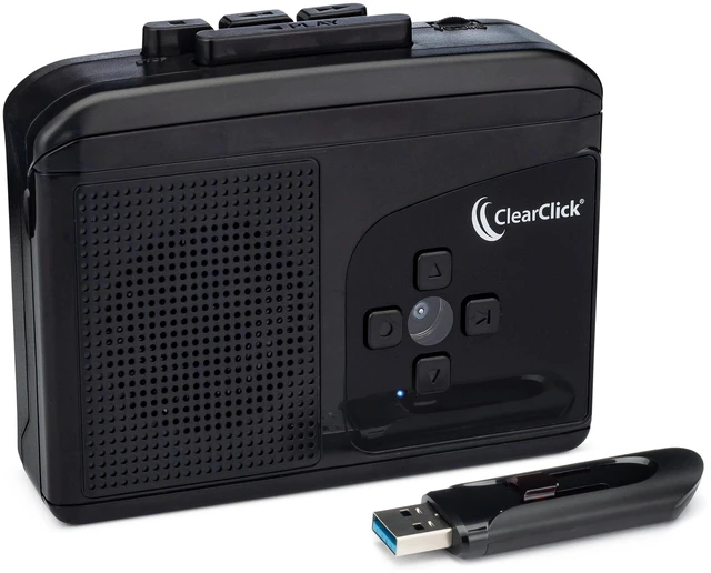 Main image of Cassette Tape to USB 2.0 (Second Generation) Convert Cassette Tapes to Digital MP3 Audio Files on USB Flash Drive File Splitting Feature Instant Setup 16 GB USB Drive Included
