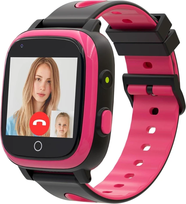 Main image of 4G Kids Smart Watches Girls, Kids Watch with GPS Tracker Phone Call Video Call Voice Chat Alarm Clock SOS Camera Flashlight Gifts for Girls Age 5-12