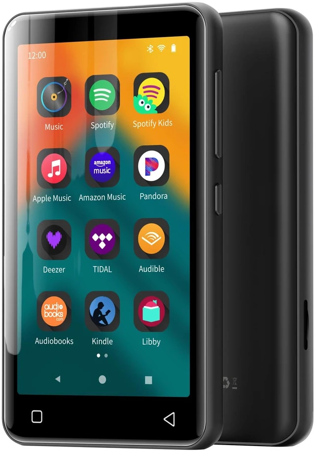 Main image of G1 80GB MP3 Player with Bluetooth and WiFi, Spotify Music Player 4" Touchscreen, Parental Controls, Audible, Libby, Pandora, Expandable to 1TB, Minitablet, MP3 MP4 Player for Kids Black