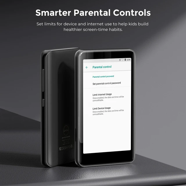 Alt view image 2 of 7 - G1 80GB MP3 Player with Bluetooth and WiFi, Spotify Music Player 4" Touchscreen, Parental Controls, Audible, Libby, Pandora, Expandable to 1TB, Minitablet, MP3 MP4 Player for Kids Black