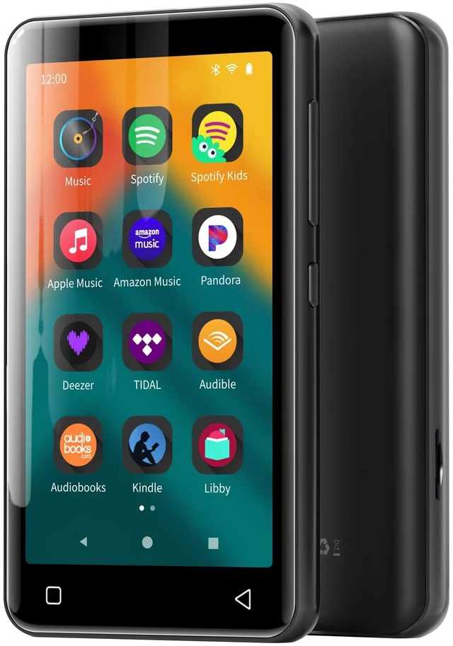 Main image of G1 80GB MP3 Player with Bluetooth and WiFi, Spotify Music Player 4" Touchscreen, Parental Controls, Audible, Libby, Pandora, Expandable to 1TB, Minitablet, MP3 MP4 Player for Kids Grey