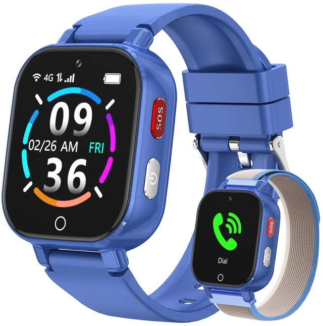 Main image of 4G Kids Smart Watch with GPS Tracker for Boys Girls Video Call SOS Waterproof