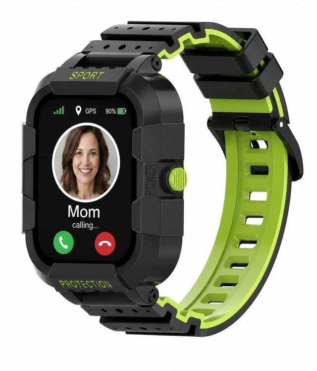 Main image of Thrive Kids Smart Watch Safe Phone Watch with GPS, Calling & Texting School Mode, Activity Tracking Parental Controls SOS & Safety Alerts (Monthly Plan Required)