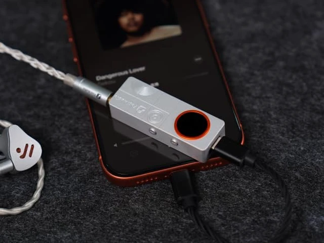Alt view image 7 of 7 - DS3 USB-C DAC HiFi Amp Dongle, Portable Headphone Amplifier with 7.1 Spatial Audio, ES9039Q2M XMOS Powered, DSD512, 3.5mm Single 4.4mm Balanced for PC/Phone/ PS5/ Switch Silver
