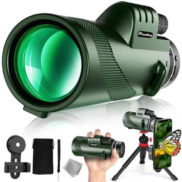 Main image of 40X60 High Power Monocular Telescope with Tripod & Phone Adapter, HD Low Light Vision for Adults, Perfect for Wildlife Watching, Hiking, Camping and Sporting Events