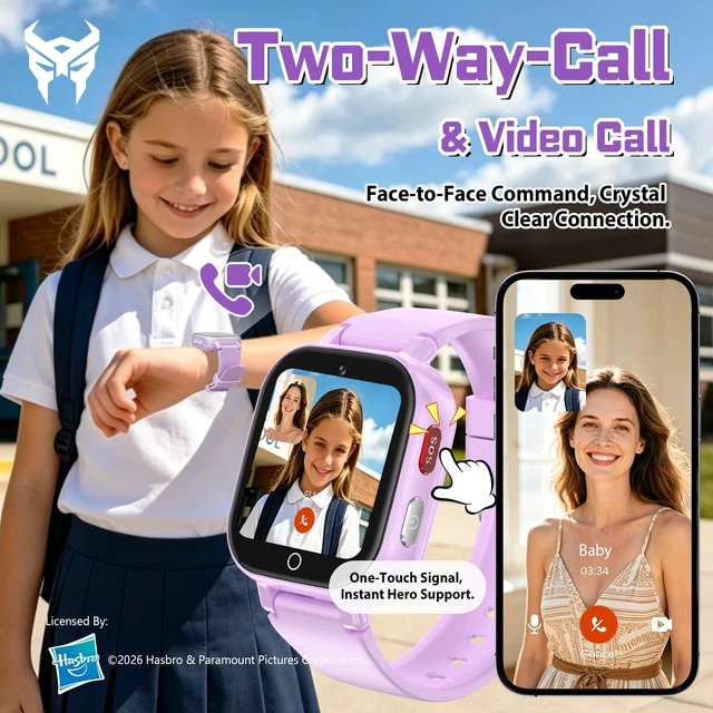 Alt view image 3 of 7 - 4G Kids Smart Watch with GPS Tracker for Boys Girls Video Call SOS Waterproof
