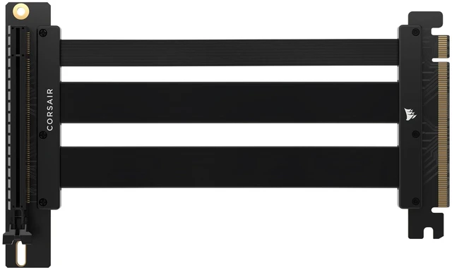 Main image of Premium PCIe 5.0 x16 175mm Riser Cable Black Ultra-Flexible, Durable, Easy to Install