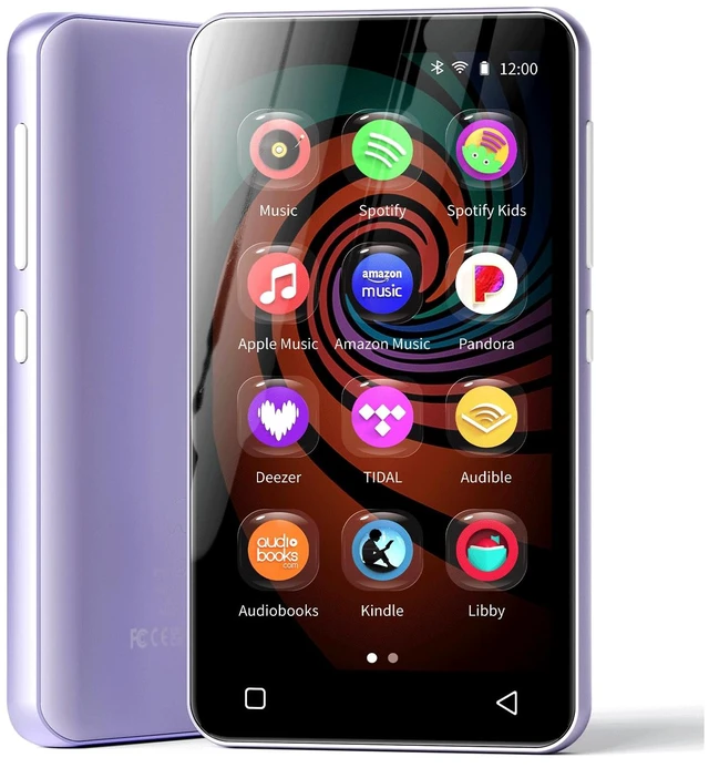 Main image of G3 MP3 Player with Bluetooth and WiFi, 160G Player with Spotify Music Player with Pandora 4" Touch Screen, Parental Controls for Kids, Android MP4 MP3 with Audible,Spotify Kids (Purple)