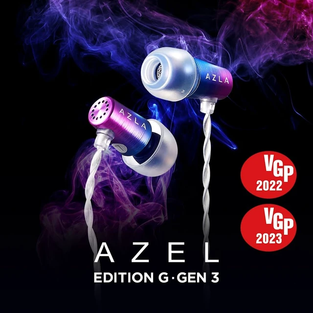 Alt view image 2 of 7 - AZEL GEN3 Gaming Earbuds with Mic for PS5, Xbox, PC & More Japan's VGP Award Winner for 2 Consecutive Years, Tuned for FPS Games