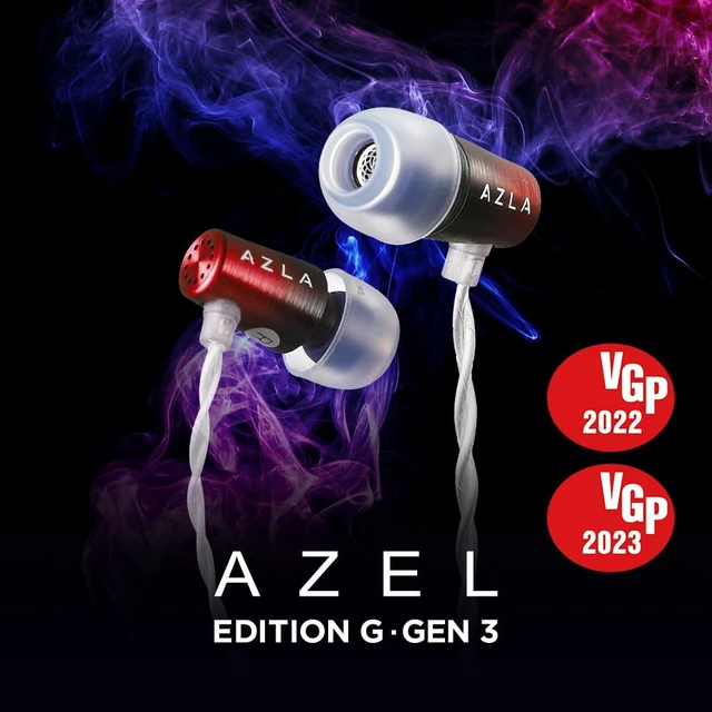 Alt view image 2 of 7 - AZEL GEN3 Gaming Earbuds with Mic for PS5, Xbox, PC & More Japan's VGP Award Winner for 2 Consecutive Years, Tuned for FPS Games