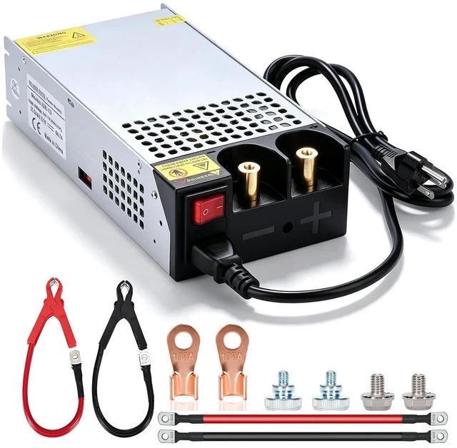 Main image of DC 12V 125A 1500W Power Supply 110V AC to 12V DC Converter 125A 1500W Switching Power Supply Transformer PSU for 12Volt Motor Pump CCTV Security Camera Car Stereo 3D Printer
