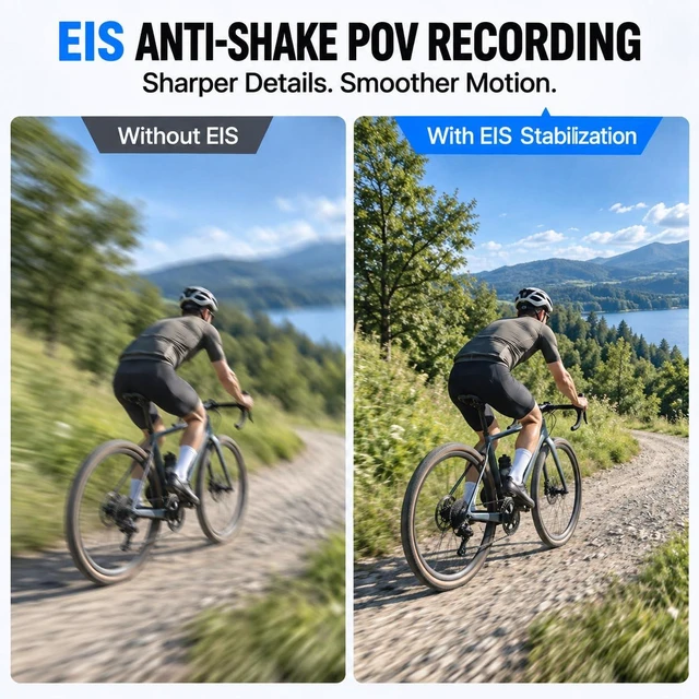 Alt view image 6 of 7 - AI Smart Glasses with Camera, 4K Video & Real-Time Translation 4K video recording glasses, 8MP photos, EIS Anti-Shake, Chatgpt, HD calls, open-ear audio, 42g frame, IP65