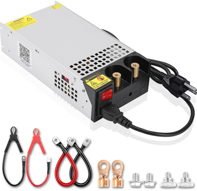 Main image of DC 12V 100A 1200W Power Supply 110V AC to 12V DC Converter Adapter 12 Volt 100amp 1200W Switching Power Supply Transformer SMPS for LED Strip Light CCTV Camera Security System Radio 3D Printer