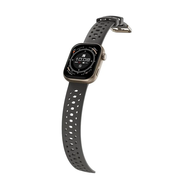 Alt view image 2 of 7 - VIVA Pro 2 Smartwatch, 1.85 AMOLED HD, Built-In GPS, Offline Maps, Barometer, Compass, VITA AI, AI Coach, Readiness & Sleep Scores, 100+ Sports Modes, 5ATM, 10-Day Battery Mocha Brown