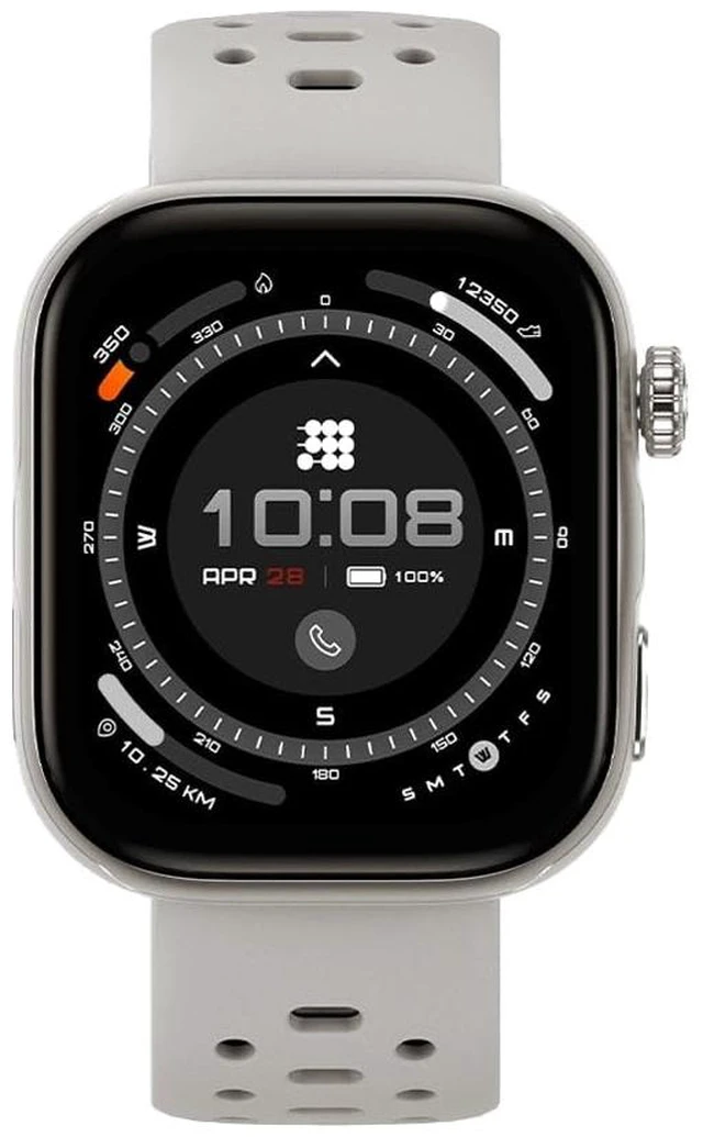 Main image of VIVA Pro 2 Smartwatch, 1.85 AMOLED HD, Built-In GPS, Offline Maps, Barometer, Compass, VITA AI, AI Coach, Readiness & Sleep Scores, 100+ Sports Modes, 5ATM, 10-Day Battery Wolf Gray