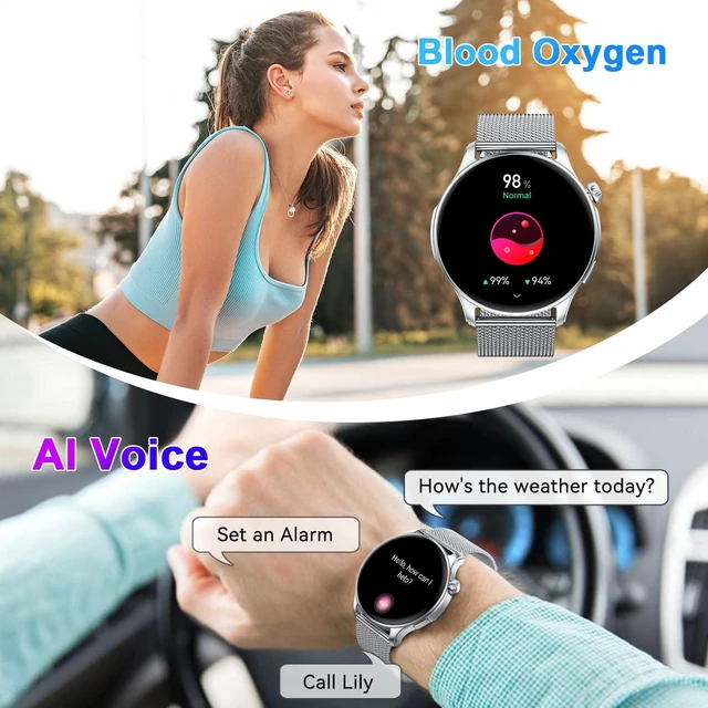 Alt view image 7 of 7 - Smart Watch for Men Women Fitness: Waterproof Make Answer Call Digital Mens Watches Step Tracker Running Smartwatch Android Phone Heart Rate SpO2 Sleep Monitor