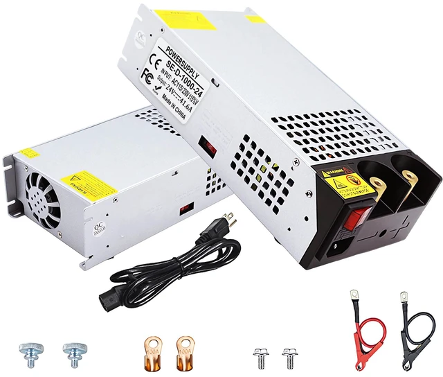 Main image of 24V 42A Power Supply, 1000W AC to DC Converter 1110V/120V AC Input to 24V DC Output, Switching Power Supply for Industrial Equipment, DIY and Electronic Applications