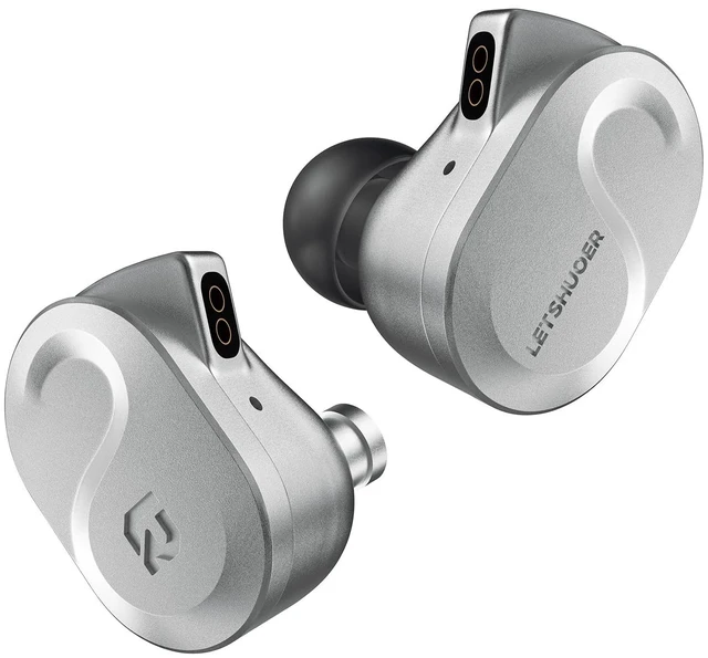 Main image of S08 Fourth Generation in Ear Monitor Earphone Dual-coil 13mm Planar Magnetic Driver HiFi Wired in Ear Earbuds, Planar IEM with Detachable 2pins Silver-plated Copper Cable Audiophiles(silver)
