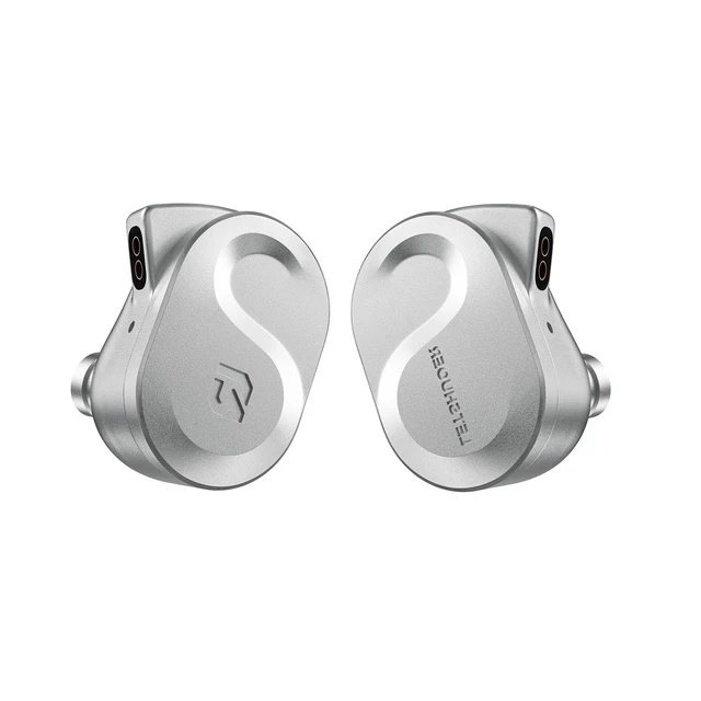 Alt view image 2 of 7 - S08 Fourth Generation in Ear Monitor Earphone Dual-coil 13mm Planar Magnetic Driver HiFi Wired in Ear Earbuds, Planar IEM with Detachable 2pins Silver-plated Copper Cable Audiophiles(silver)