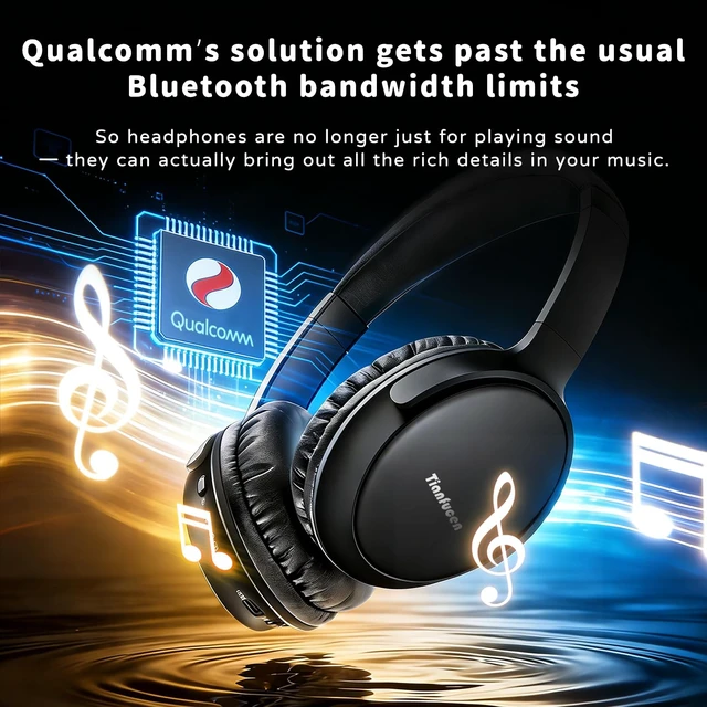 Alt view image 2 of 7 - Wireless Headphones for TV Watching Wireless TV Headphones for Seniors Plug & Play USB Transmitter, 40-Hour Battery, Comfortable(black)