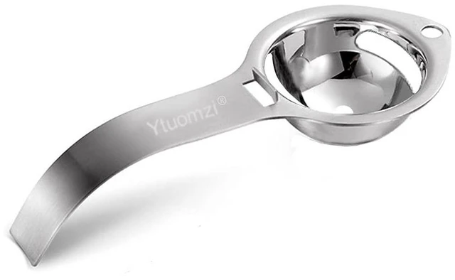 Main image of Stainless Steel Egg Separator Food-Grade Kitchen Baking Tool