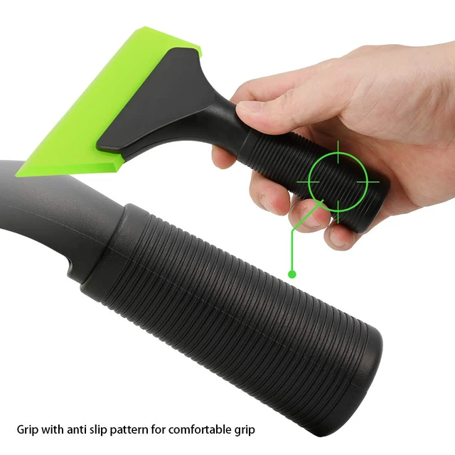 Alt view image 3 of 7 - Mini Squeegee (with 5-inch green rubber blade) A compact squeegee tool for window tinting, mirrors, and glass cleaning; features a non-slip handle.
