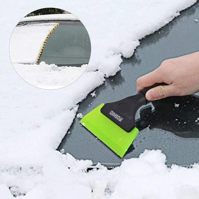 Alt view image 7 of 7 - Mini Squeegee (with 5-inch green rubber blade) A compact squeegee tool for window tinting, mirrors, and glass cleaning; features a non-slip handle.