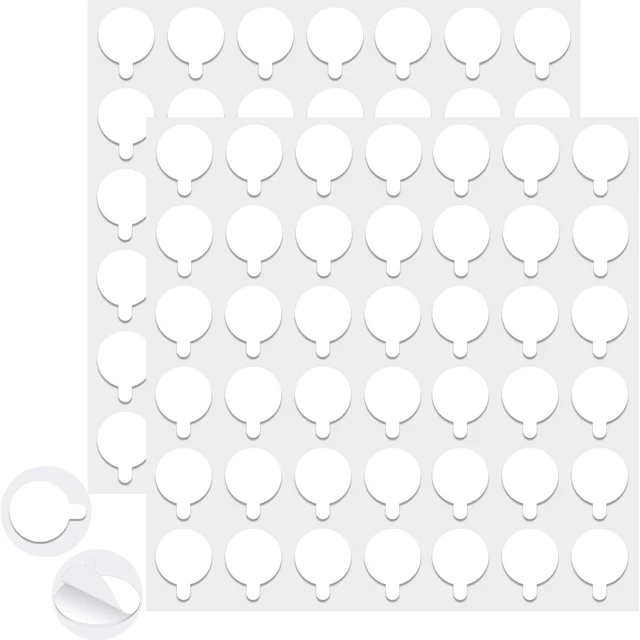 Main image of Strong Adhesive Dots Double Sided, Clear Museum Putty, Sticky Tack Glue Removable Mounting Putty for Wall Hanging, Crafts, Balloons, Poster, Museum, Decorations