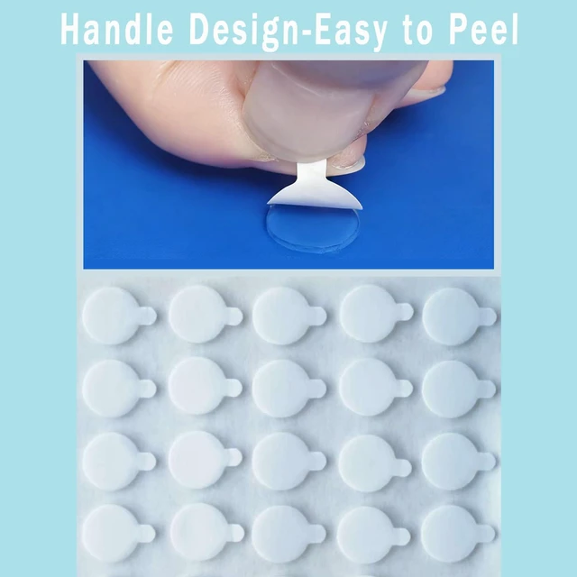 Alt view image 3 of 7 - Strong Adhesive Dots Double Sided, Clear Museum Putty, Sticky Tack Glue Removable Mounting Putty for Wall Hanging, Crafts, Balloons, Poster, Museum, Decorations
