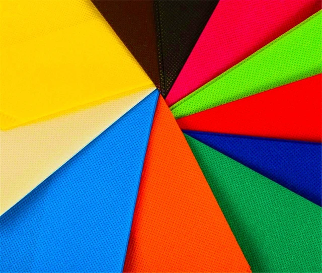 Alt view image 7 of 7 - 12 Pack 13" 12 Colors Multi-Color Reusable Tote Gift Bag One Side Blank Non-woven Bags Colored Treat, Fabric Tote, Commodity snack bags